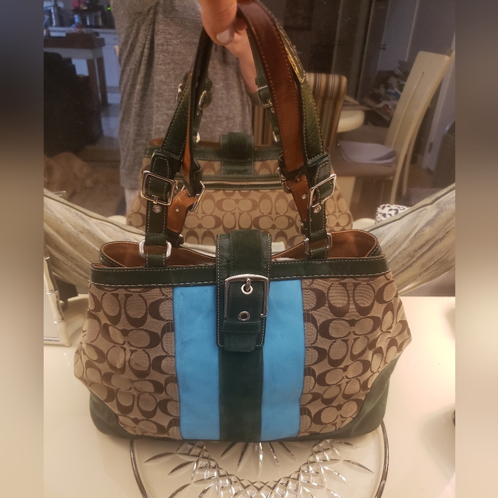 Vintage Coach satchel bag